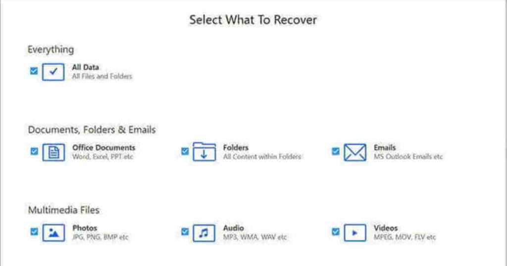 Data Recovery Standard Tool