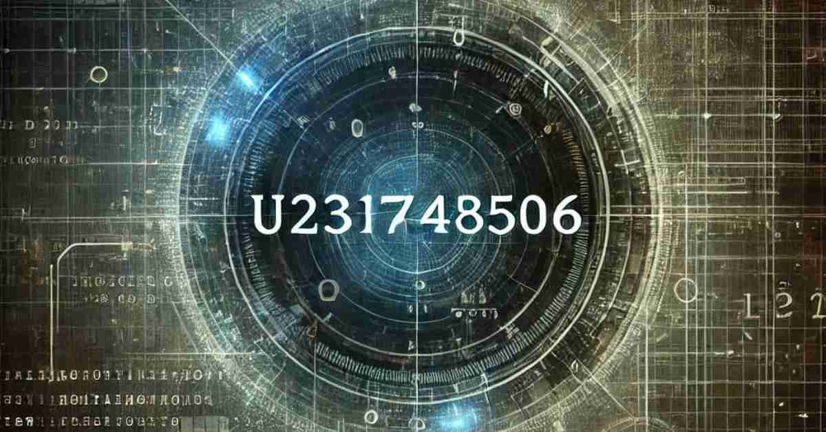 Unraveling the Mystery of U231748506: A Comprehensive Guide